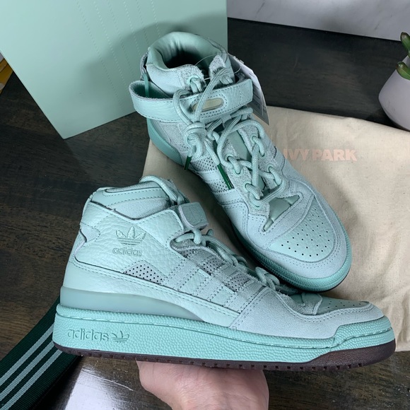 adidas Ivy Park Forum Mid Green Tint - Picture 8 of 9